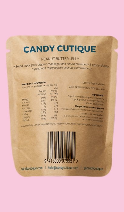 Peanut Butter Jelly Candy Floss
